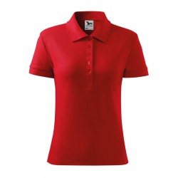 Moteriški Polo Marškinėliai MALFINI Cotton Red, 170 g/m²
