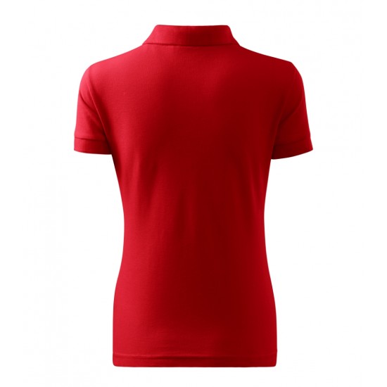 Moteriški Polo Marškinėliai MALFINI Cotton Red, 170 g/m²
