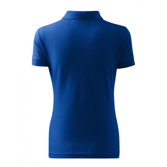 Moteriški Polo Marškinėliai MALFINI Cotton Royal blue, 170 g/m²