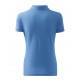 Moteriški Polo Marškinėliai MALFINI Cotton Sky blue, 170 g/m²