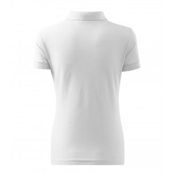 Moteriški Polo Marškinėliai MALFINI Cotton White, 170 g/m²