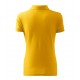 Moteriški Polo Marškinėliai MALFINI Cotton Yellow, 170 g/m²