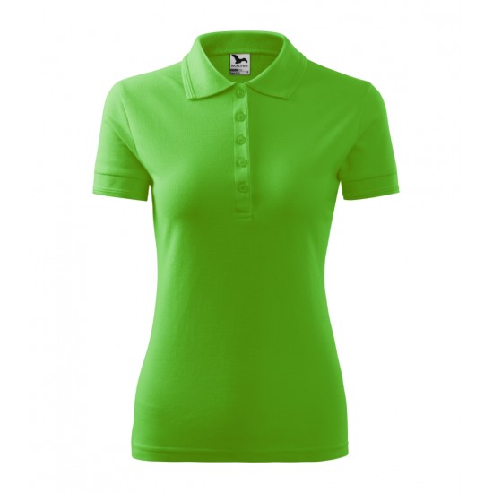 Moteriški Polo Marškinėliai MALFINI Pique Polo, Apple green