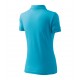 Moteriški Polo Marškinėliai MALFINI Pique Polo, Blue atoll