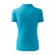Moteriški Polo Marškinėliai MALFINI Pique Polo, Blue atoll