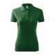 Moteriški Polo Marškinėliai MALFINI Pique Polo, Bottle green