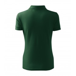 Moteriški Polo Marškinėliai MALFINI Pique Polo, Dark green