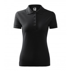Moteriški Polo Marškinėliai MALFINI Pique Polo, Ebony Gray