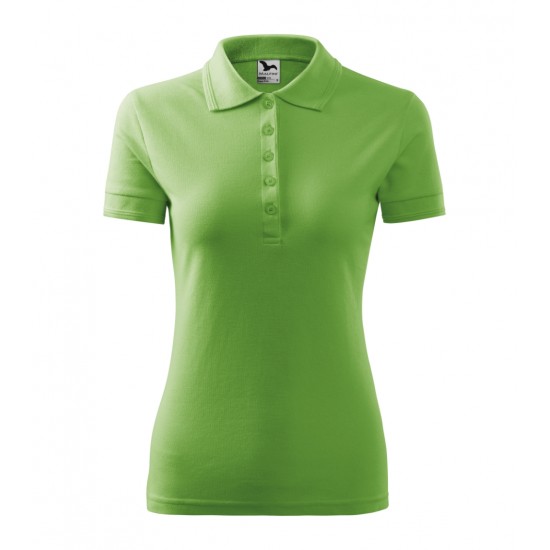 Moteriški Polo Marškinėliai MALFINI Pique Polo, Grass green