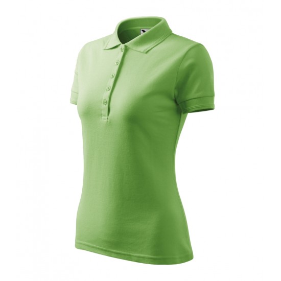 Moteriški Polo Marškinėliai MALFINI Pique Polo, Grass green