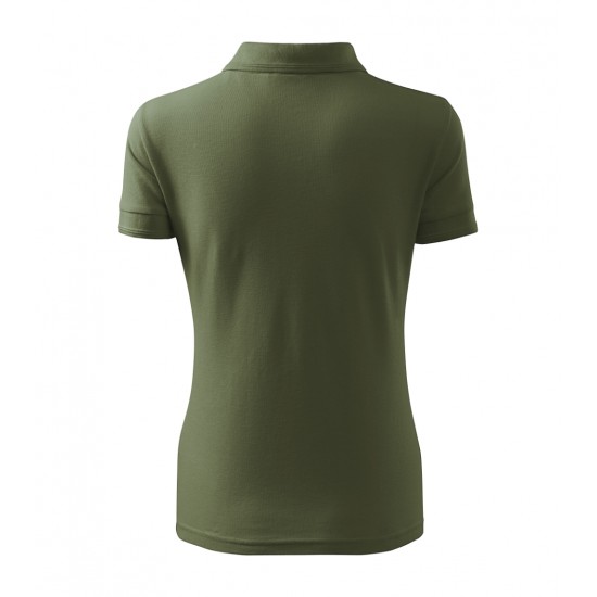 Moteriški Polo Marškinėliai MALFINI Pique Polo, Khaki