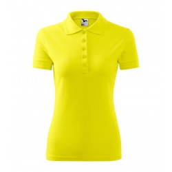 Moteriški Polo Marškinėliai MALFINI Pique Polo, Lemon