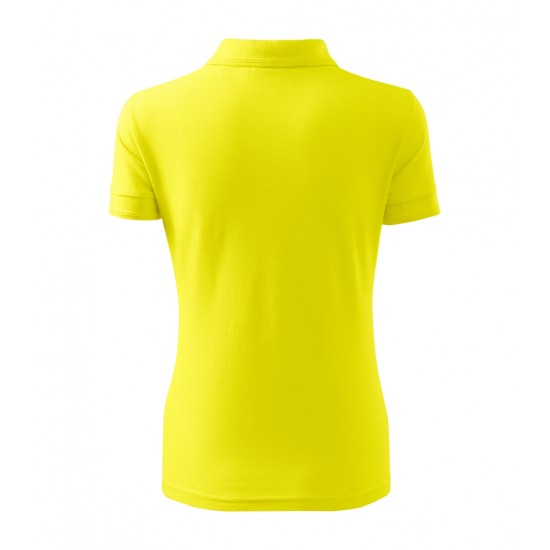 Moteriški Polo Marškinėliai MALFINI Pique Polo, Lemon