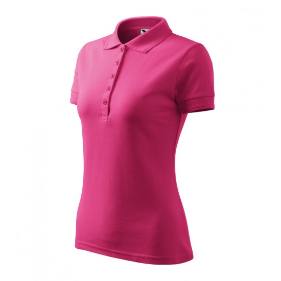 Moteriški Polo Marškinėliai MALFINI Pique Polo, Magenta