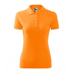 Moteriški Polo Marškinėliai MALFINI Pique Polo, Mandarinų oranžinė