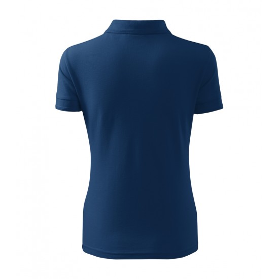 Moteriški Polo Marškinėliai MALFINI Pique Polo, Midnight blue