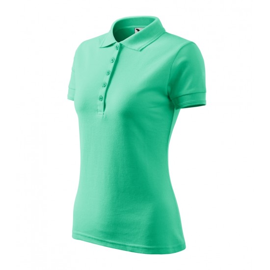 Moteriški Polo Marškinėliai MALFINI Pique Polo, Mint