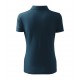 Moteriški Polo Marškinėliai MALFINI Pique Polo, Navy Blue