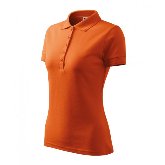 Moteriški Polo Marškinėliai MALFINI Pique Polo, Orange