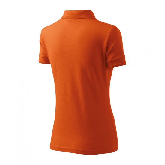 Moteriški Polo Marškinėliai MALFINI Pique Polo, Orange