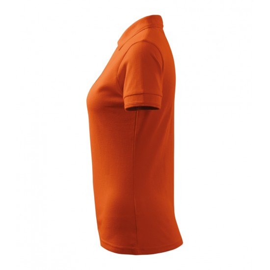 Moteriški Polo Marškinėliai MALFINI Pique Polo, Orange