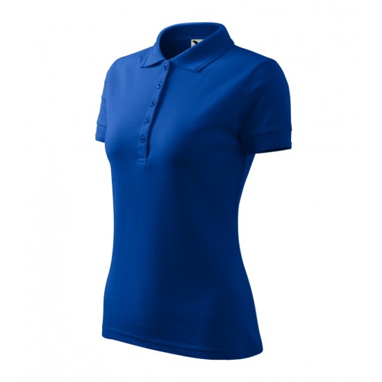 Moteriški Polo Marškinėliai MALFINI Pique Polo, Royal Blue