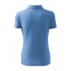 Moteriški Polo Marškinėliai MALFINI Pique Polo, Sky Blue
