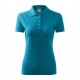 Moteriški Polo Marškinėliai MALFINI Pique Polo, Turquoise