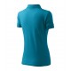 Moteriški Polo Marškinėliai MALFINI Pique Polo, Turquoise