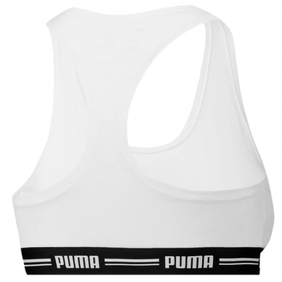 Moterų Sportinė Liemenėlė Puma Racer Baltą 907862 05