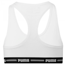 Moterų Sportinė Liemenėlė Puma Racer Baltą 907862 05