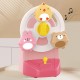 Muzikinė dėžutė su karuseliniais gyvūnais, lavinamasis žaislas WOOPIE BABY