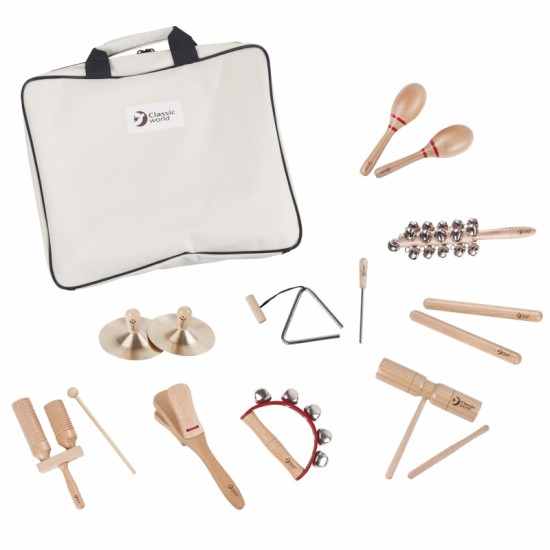 Muzikos instrumentų rinkinys su 9 priedais CLASSIC WORLD EDU