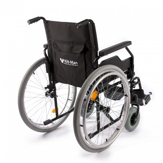 Neįgaliojo Vežimėlis SteelMan Start 04-020-3, 46 cm Neįgaliojo Vežimėlis SteelMan Start 04-020-3, 46 cm