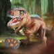 Nuotolinio valdymo dinozauras Tyrannosaurus Rex WOOPIE RC