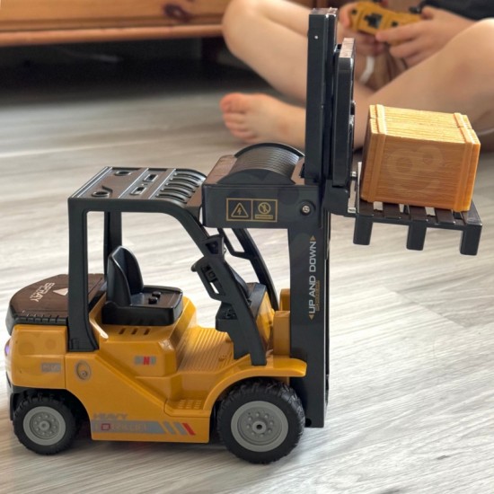 Nuotolinio valdymo krautuvas 2in1 RC Kranas - 1:24 Mastelis WOOPIE