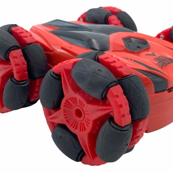 Nuotolinio valdymo RC automobilis Acrobat 360° sukimasis su 2,4 GHz nuotolinio valdymo pultu WOOPIE