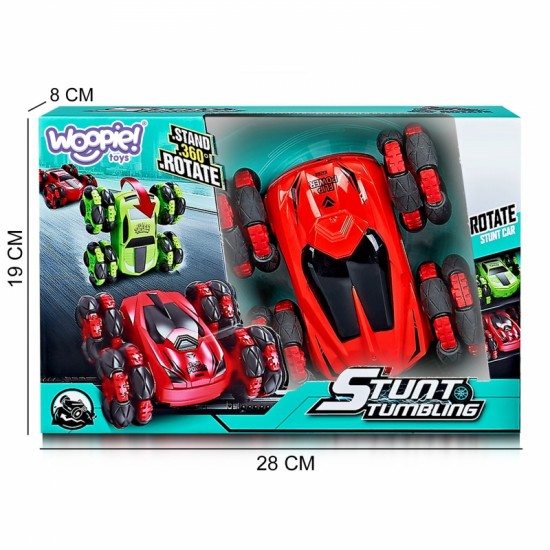 Nuotolinio valdymo RC automobilis Acrobat 360° sukimasis su 2,4 GHz nuotolinio valdymo pultu WOOPIE