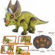 Nuotolinio valdymo RC dinozaurų robotas Triceratops WOOPIE