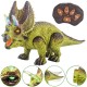 Nuotolinio valdymo RC dinozaurų robotas Triceratops WOOPIE