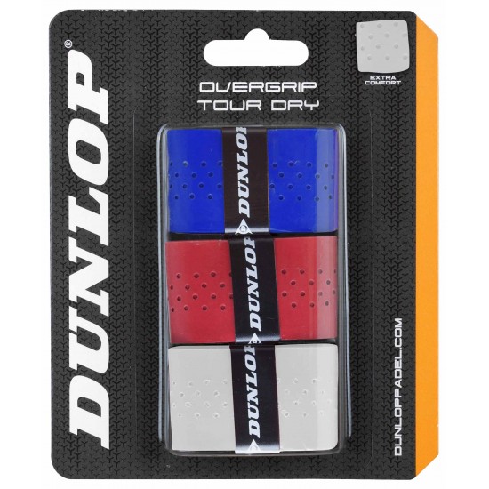 Padel raketės apvija overgrip Dunlop TOUR DRY