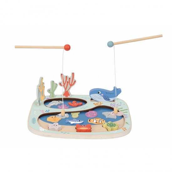 Pagauk žuvį Montessori dėlionė įgūdžių žaidimas TOOKY TOY