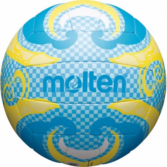 Paplūdimio Tinklinio Kamuolys MOLTEN V5B1502 mėlyna/geltona