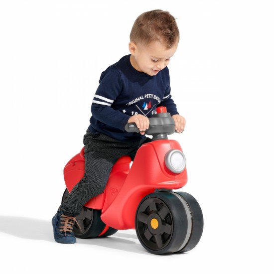 Paspirtukas „Strada Scooter“ su raudonomis tyliomis padangomis nuo 1 metų „Falk“