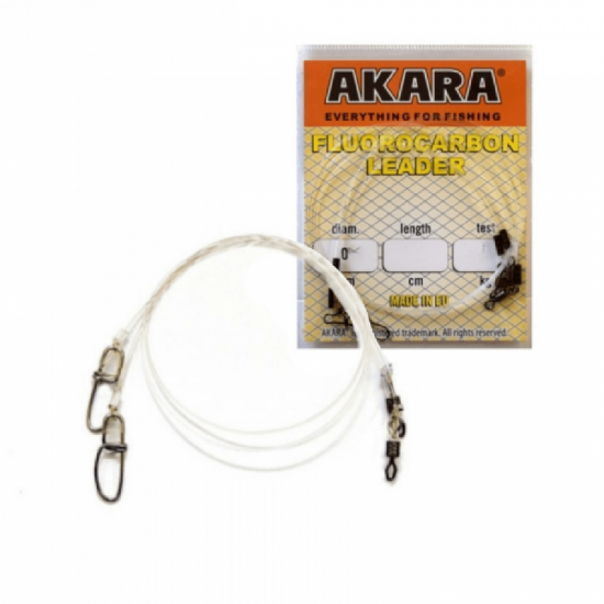 Pavadėlis AKARA FX Fluorokarbono, Storis 0.70 mm., Ilgis 35cm., Testas 18 kg.