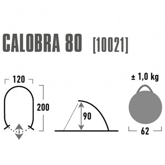 Pavėsinė High Peak Calobra 80 10021