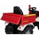 Pedalinis automobilis ugniagesys + gaidys Rolly Toys Unimog Mercedes Benz