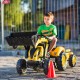 Pedalinis traktorius-ekskavatorius-kaušas-priekaba nuo 2 metų FALK KOMATSU