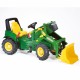 Pedalinis traktorius su kaušu, žalias Rolly Toys rollyFarmtrac John Deere 7930