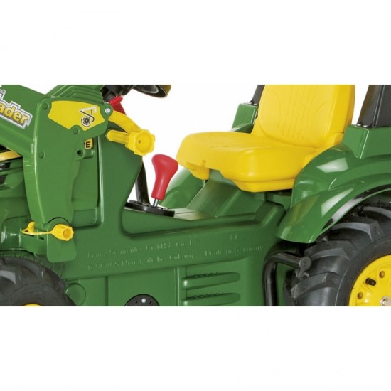 Pedalinis traktorius su kaušu, žalias Rolly Toys rollyFarmtrac John Deere 7930